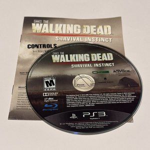 The Walking Dead Survival District Sony PS3 Playstation 3 Brad New Disc & Manual